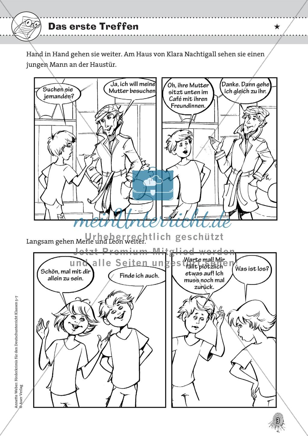 Förderung von Lesekompetenz: Krimi