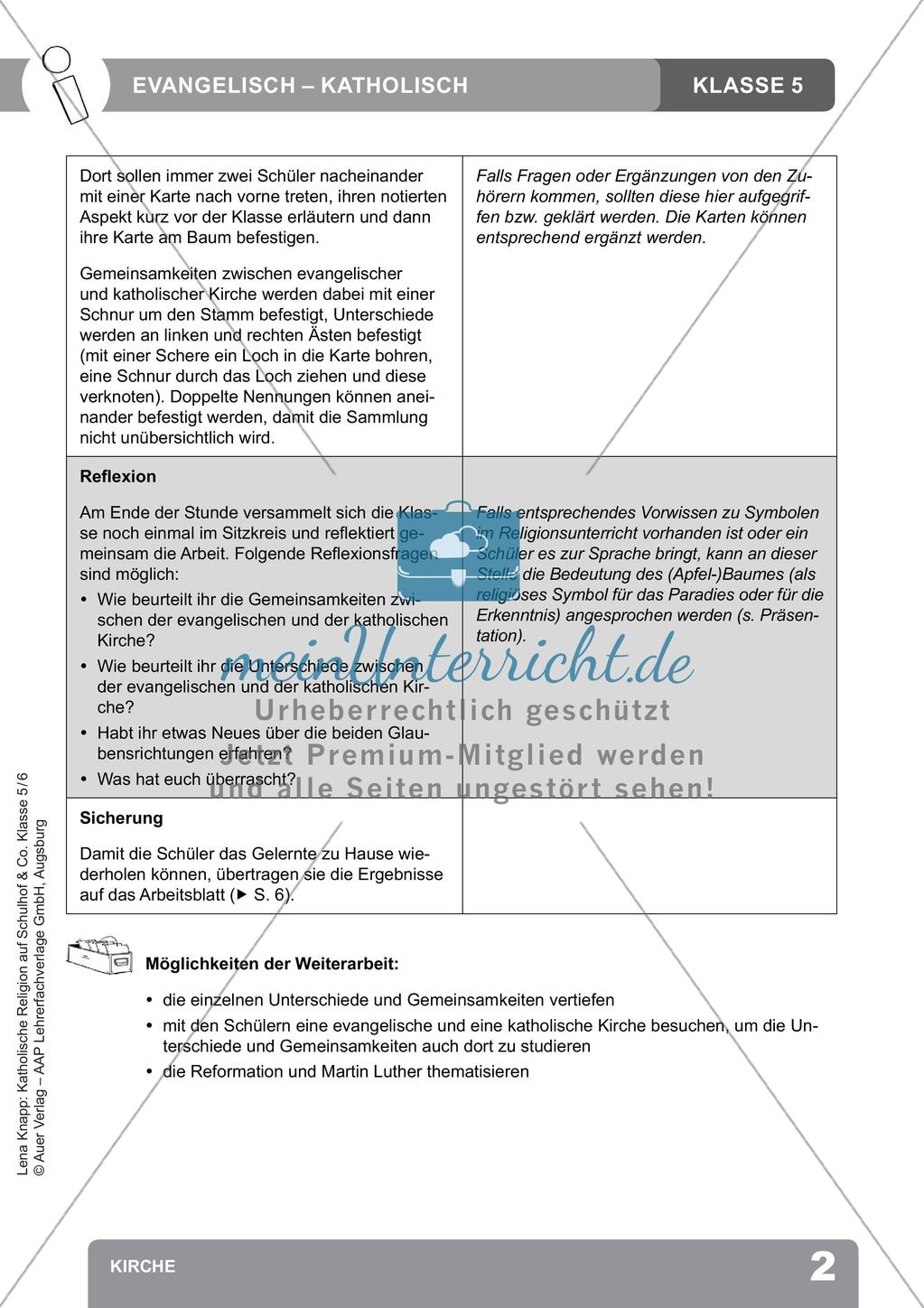 Die katholische und evangelische Kirche Preview 4