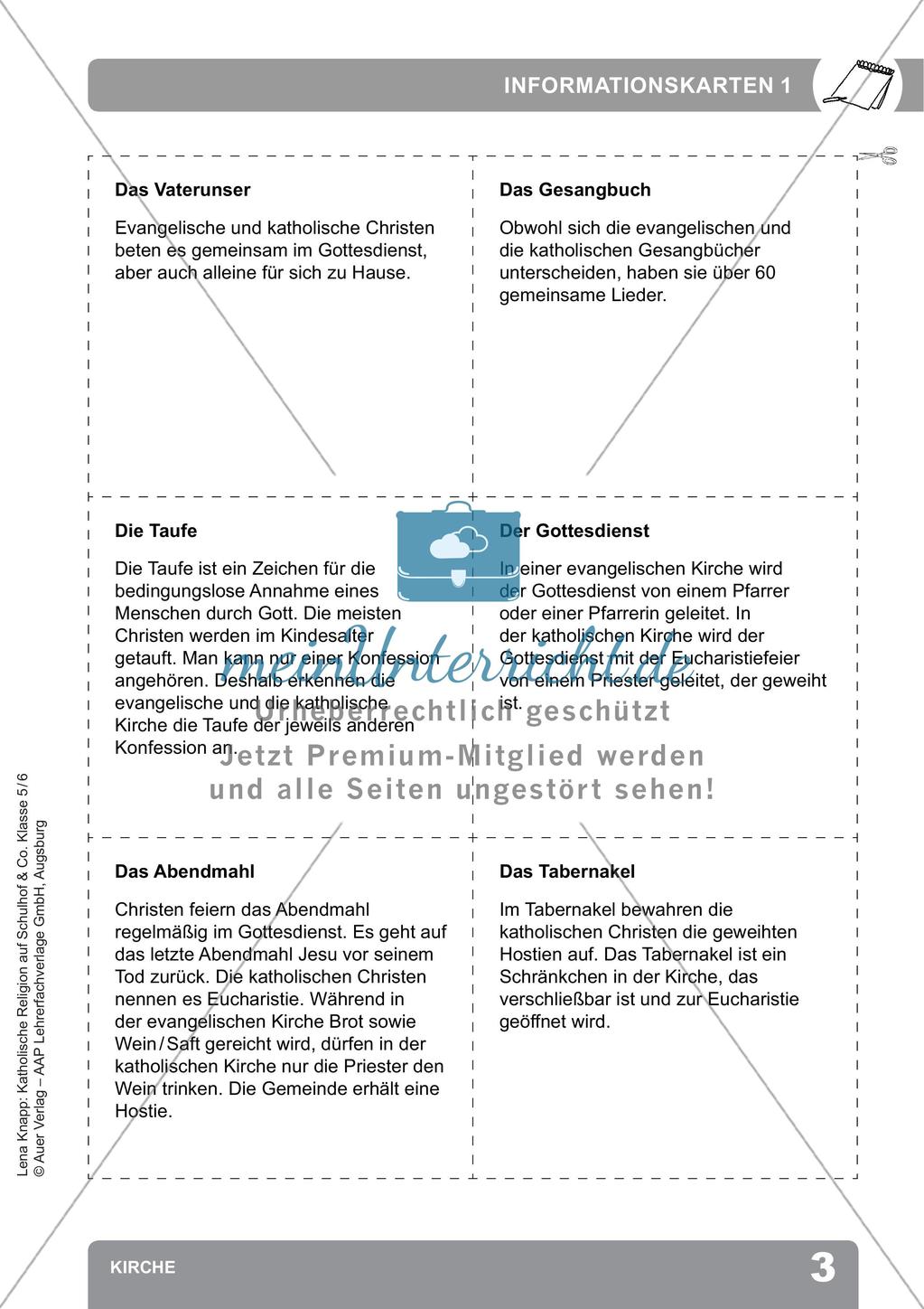 Die katholische und evangelische Kirche Preview 5
