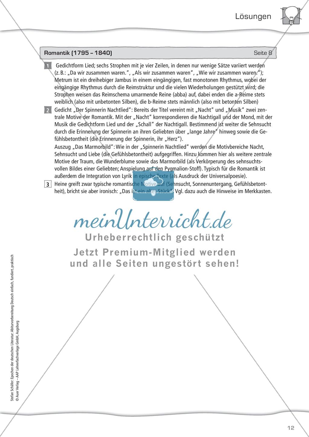 Sturm und Drang, Klassik und Romantik Preview 14
