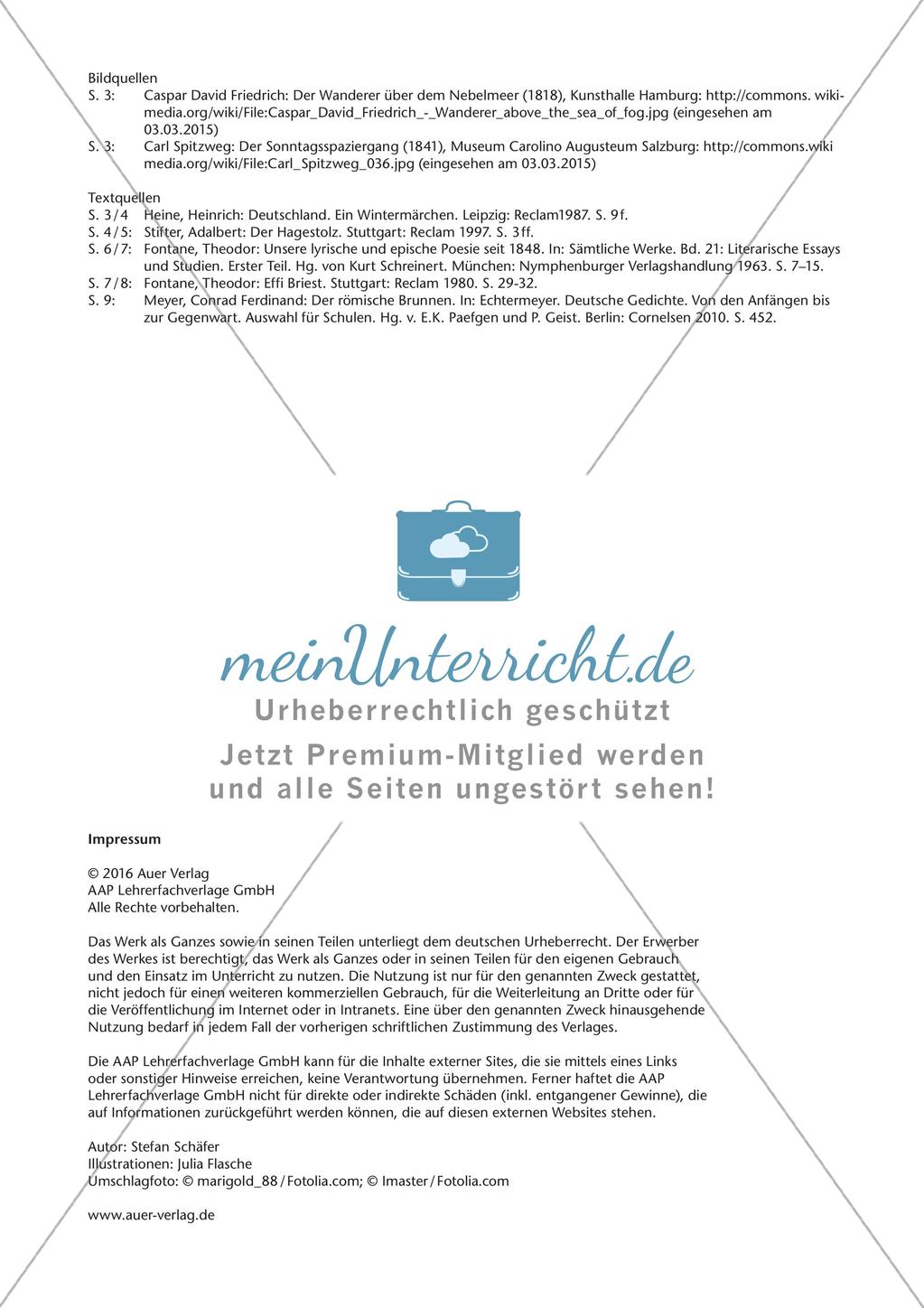 Biedermeier und Vormärz, Realismus Preview 13