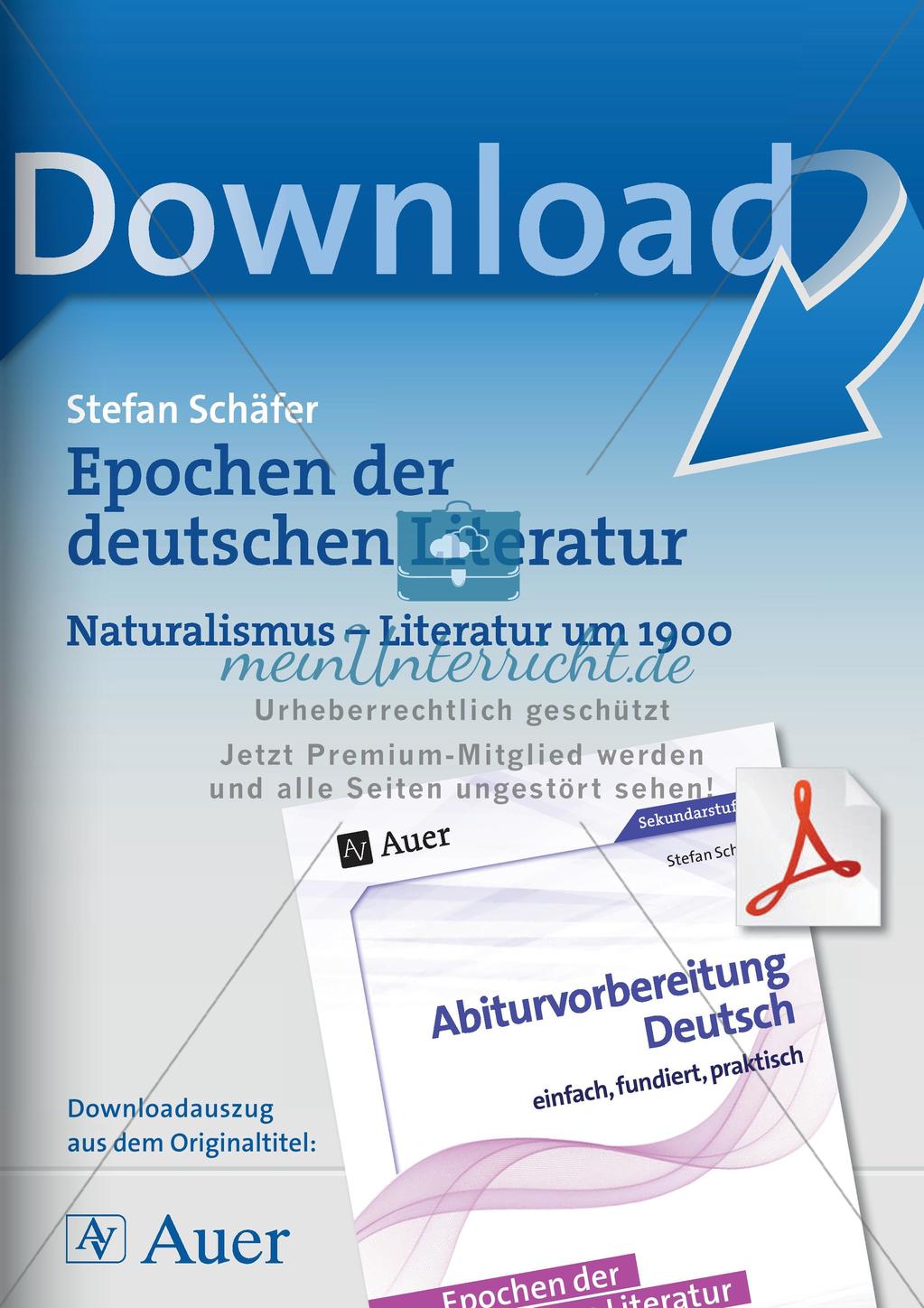 Naturalismus und Literatur um 1900 Preview 1