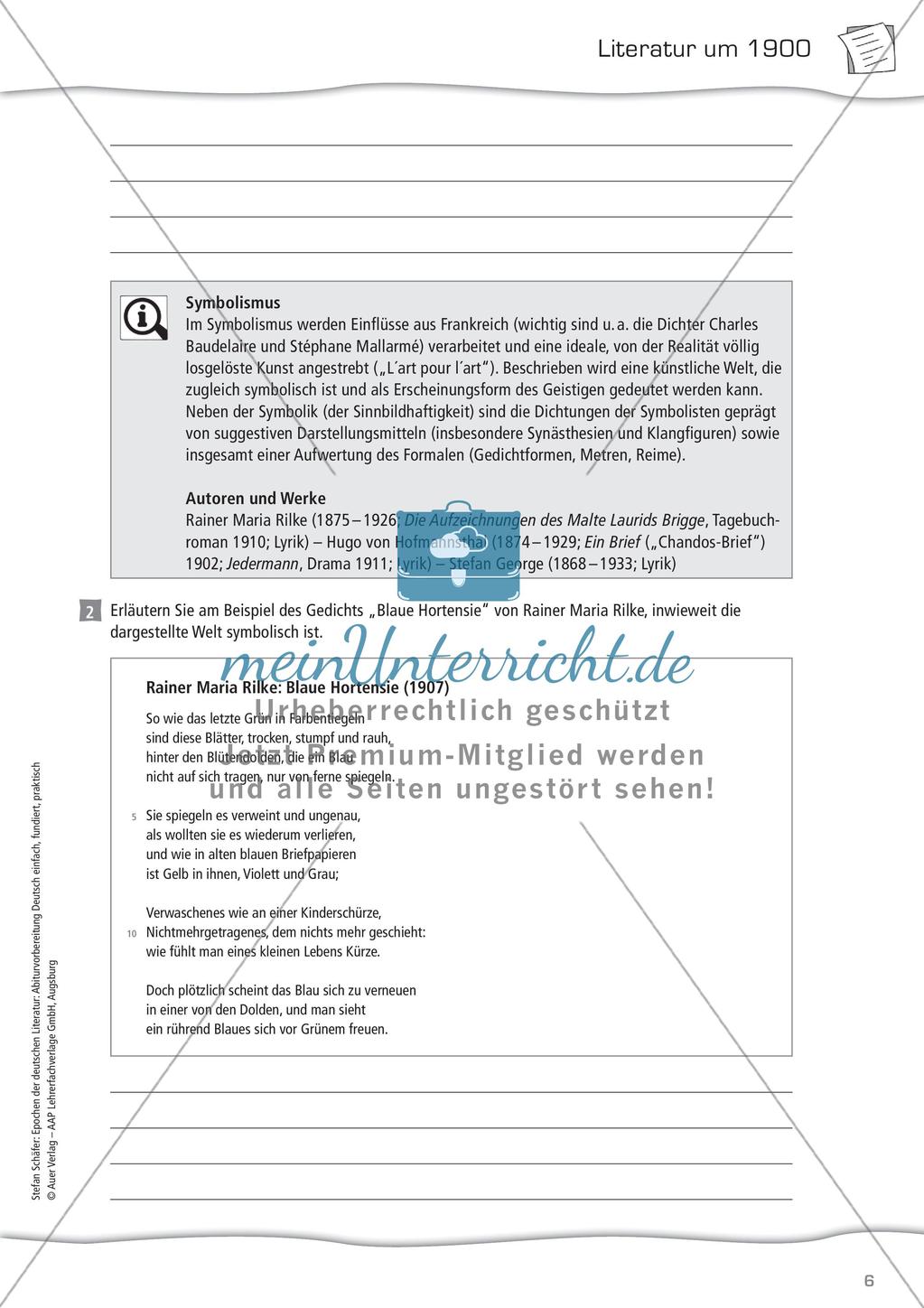 Naturalismus und Literatur um 1900 Preview 8