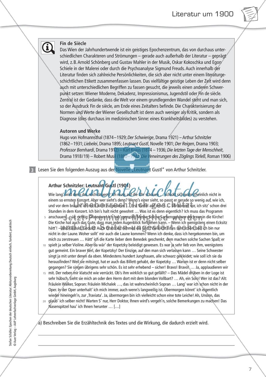 Naturalismus und Literatur um 1900 Preview 9