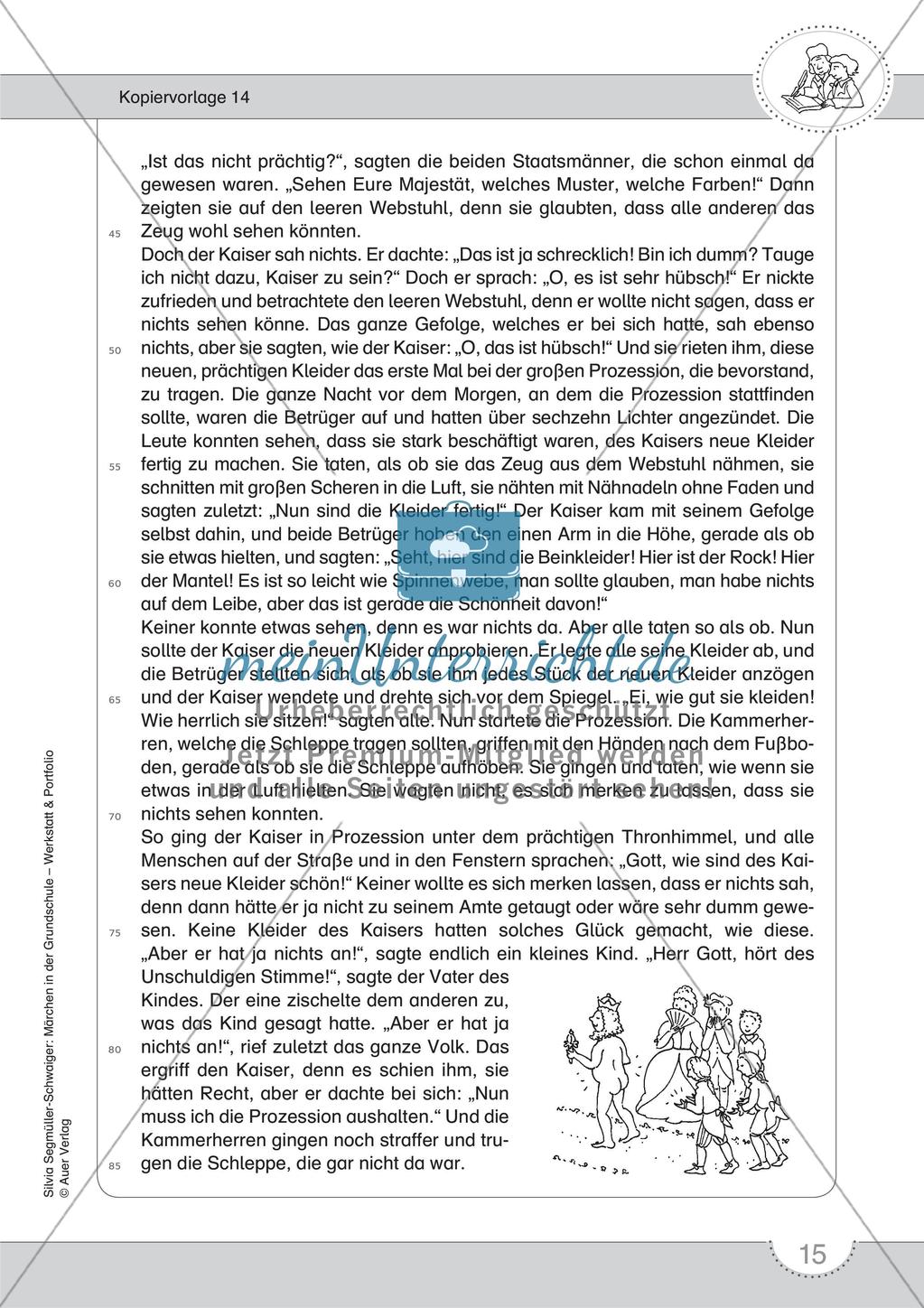 Märchenwerkstatt und Portfolio: Märchen und Märchenaufschreiber kennenlernen Preview 17