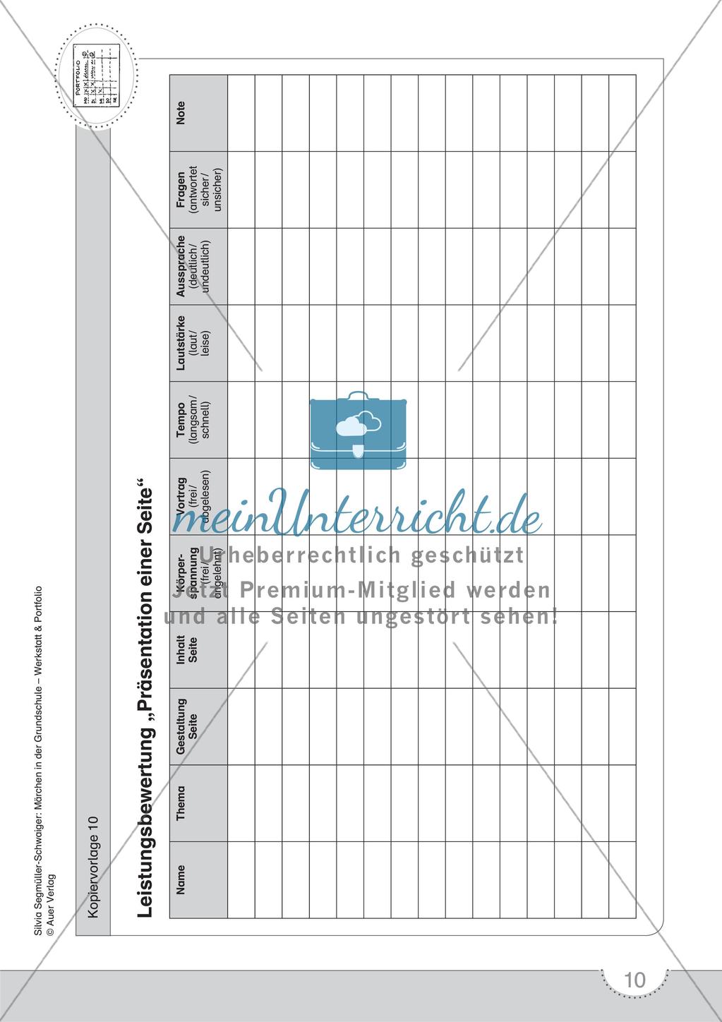 Märchenwerkstatt und Portfolio: Bewertung Preview 12