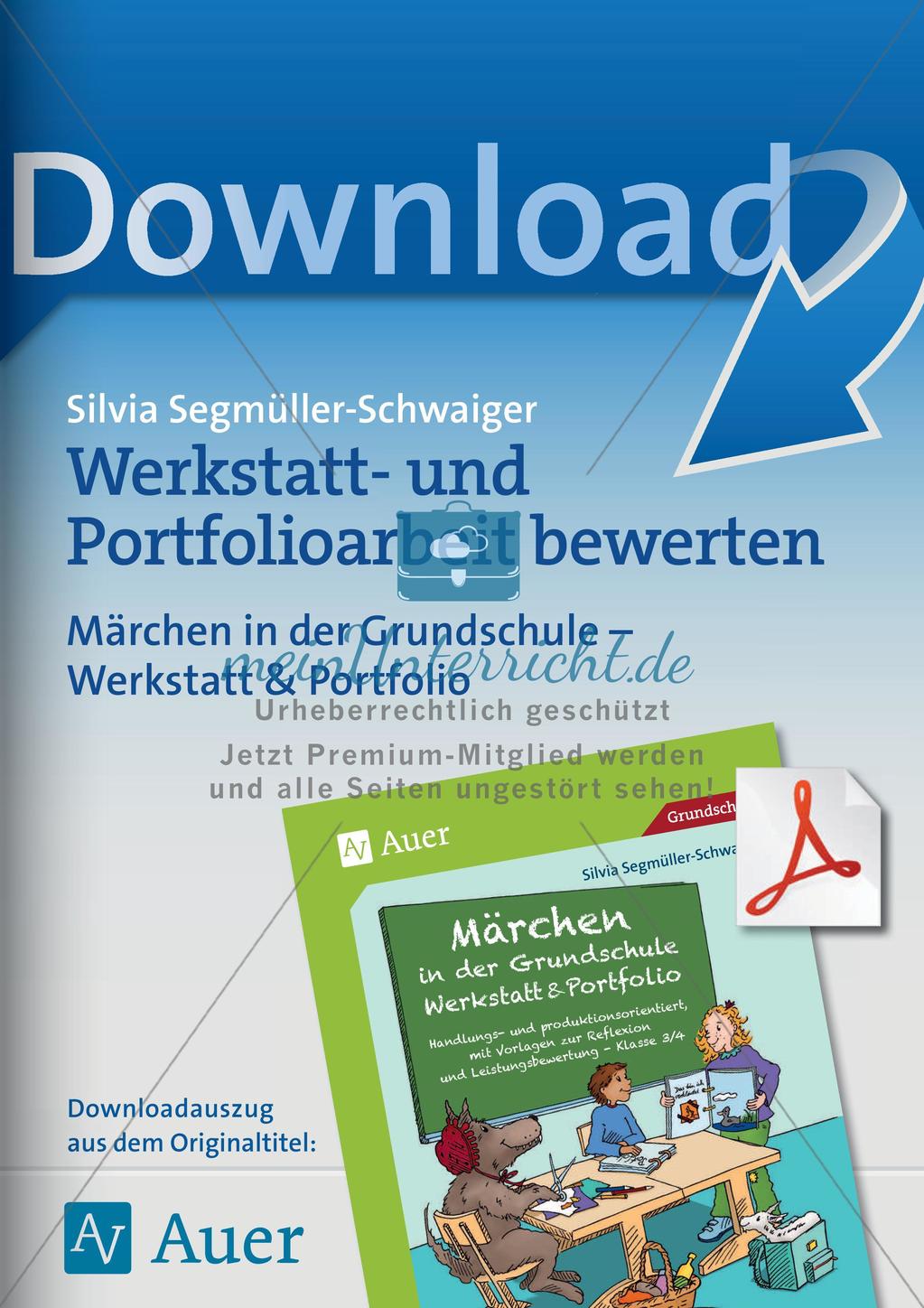 Märchenwerkstatt und Portfolio: Bewertung Preview 1