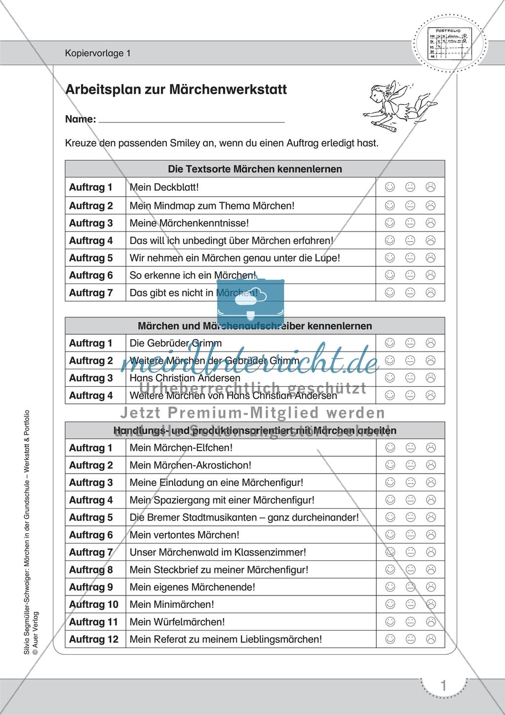 Märchenwerkstatt und Portfolio: Bewertung Preview 3