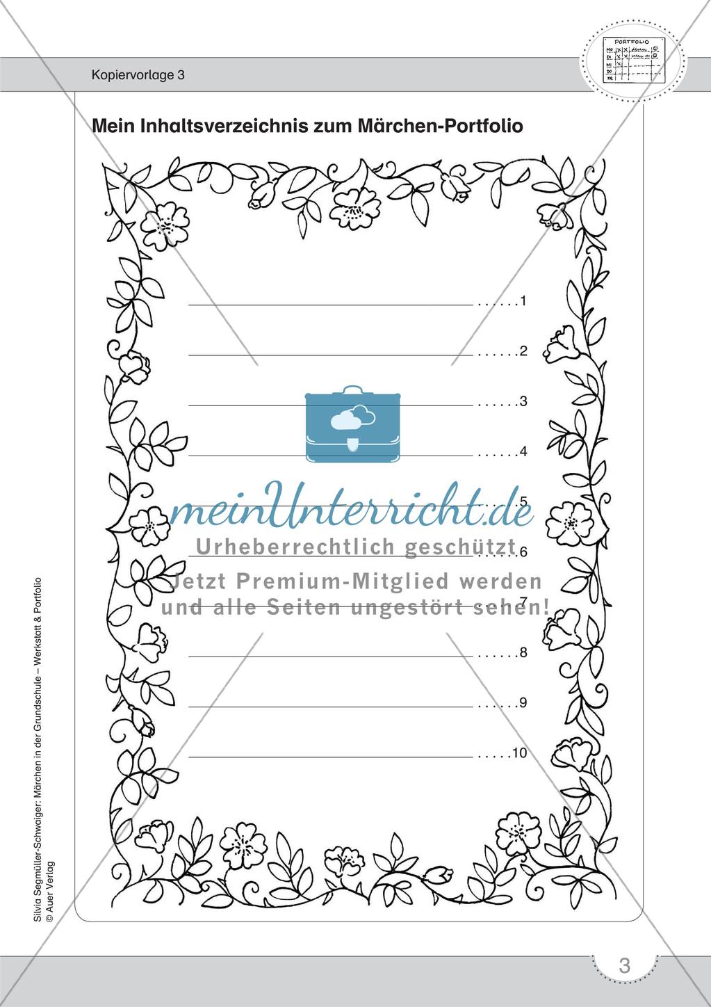 Märchenwerkstatt und Portfolio: Bewertung Preview 5