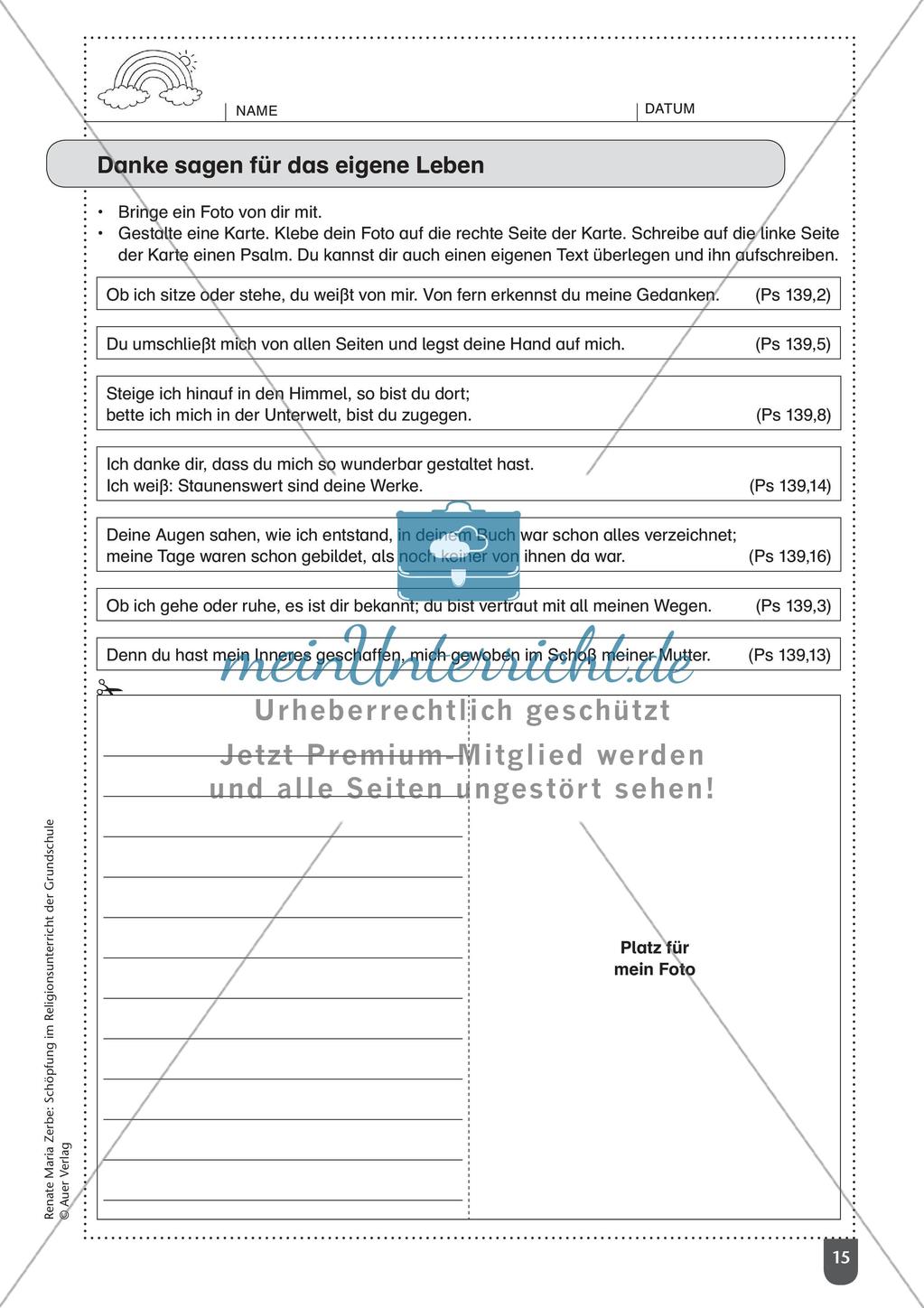 Schöpfung: Loben, Danken, Staunen Preview 17
