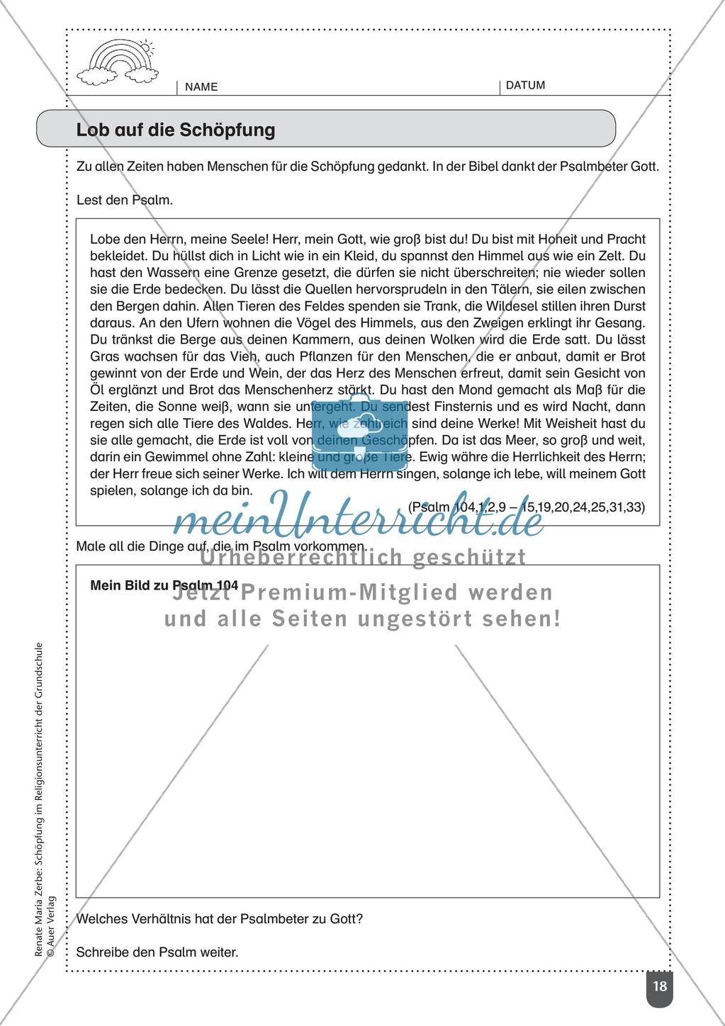 Schöpfung: Loben, Danken, Staunen Preview 20