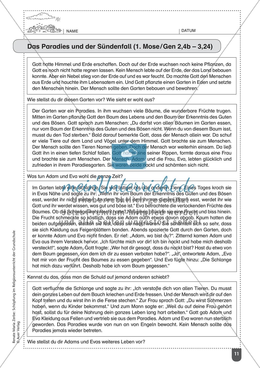 Schöpfungserzählungen Preview 13