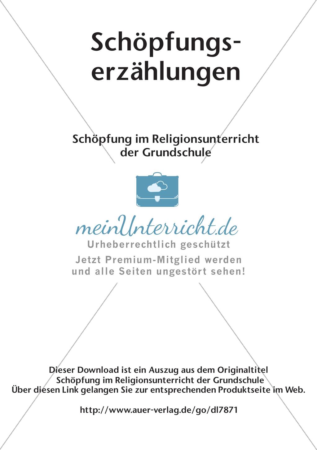Schöpfungserzählungen Preview 2
