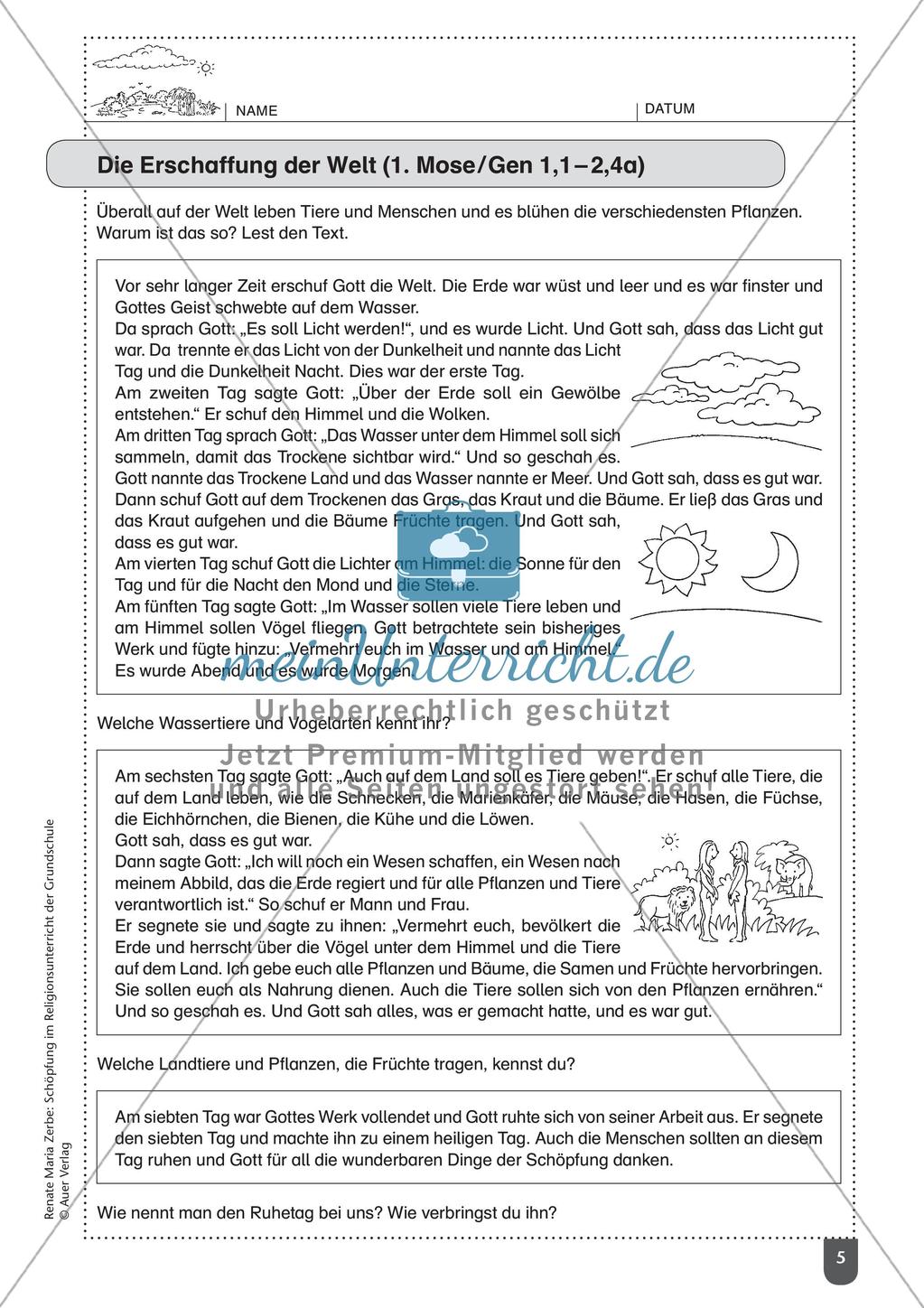 Schöpfungserzählungen Preview 7