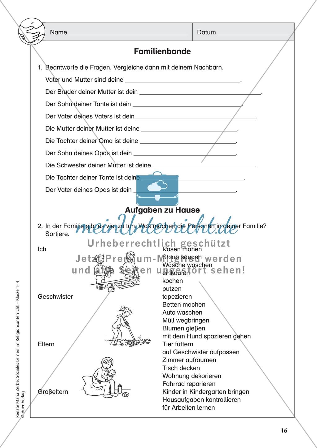 Soziales Lernen im Religionsunterricht: Respekt und Freundschaft Preview 18