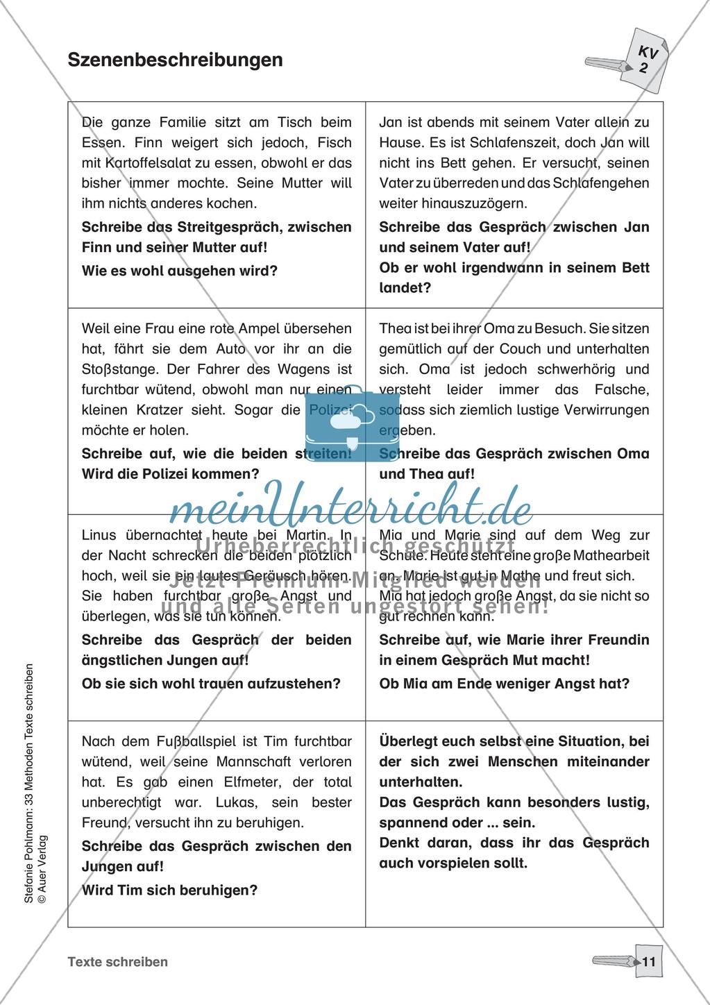Methodensammlung: Texte schreiben Preview 13
