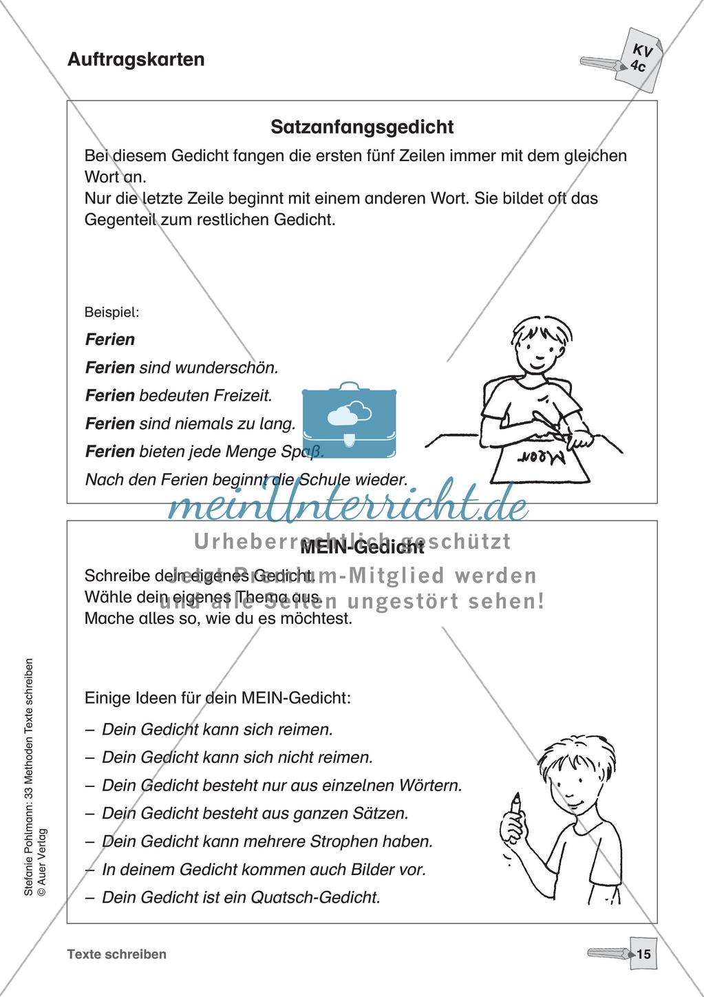 Methodensammlung: Texte schreiben Preview 17