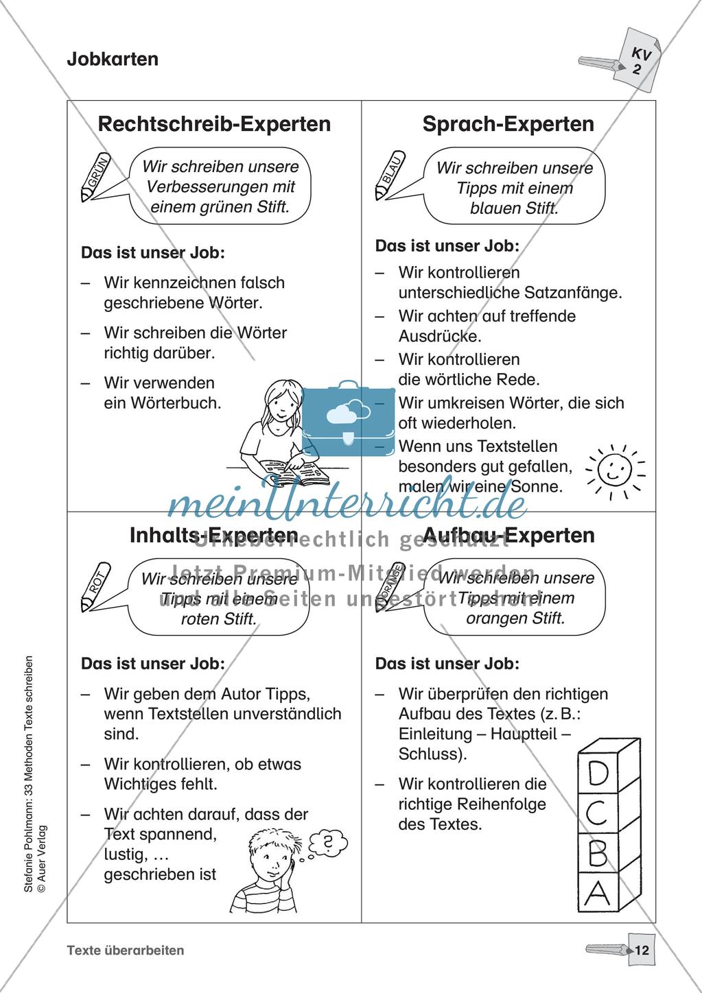 Methodensammlung: Texte überarbeiten Preview 14