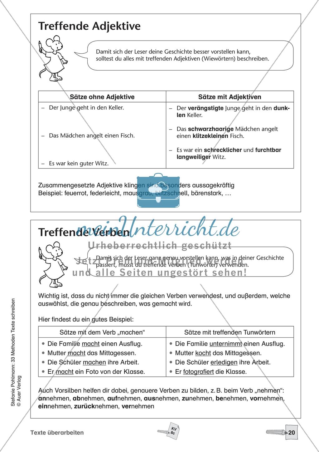 Methodensammlung: Texte überarbeiten Preview 22