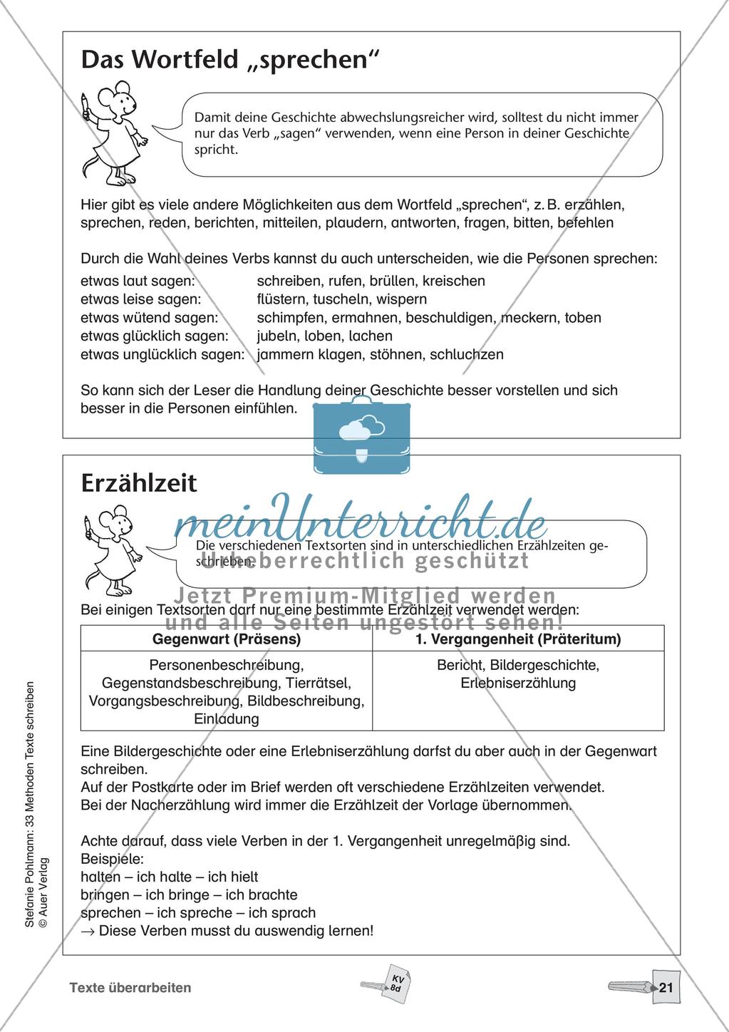Methodensammlung: Texte überarbeiten Preview 23