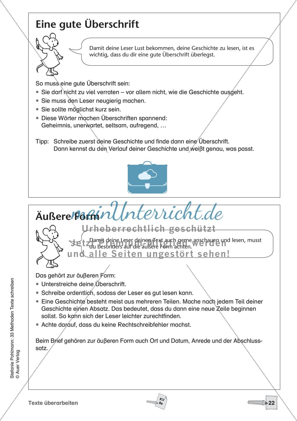 Methodensammlung: Texte überarbeiten Preview 24