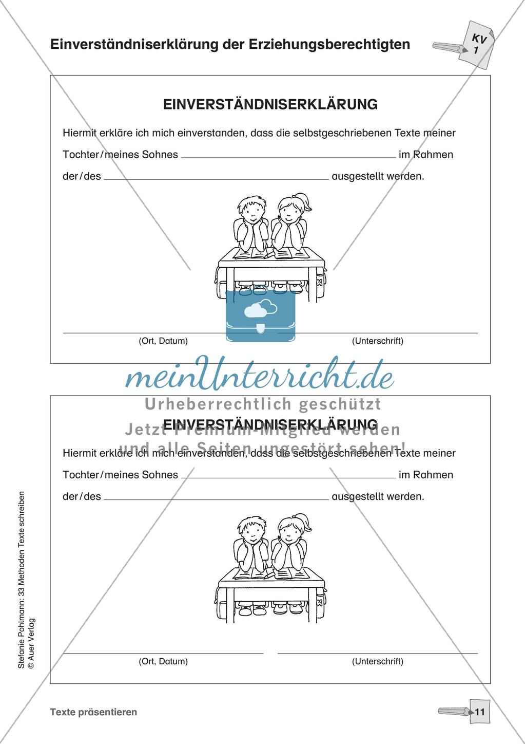 Methodensammlung: Texte präsentieren Preview 13