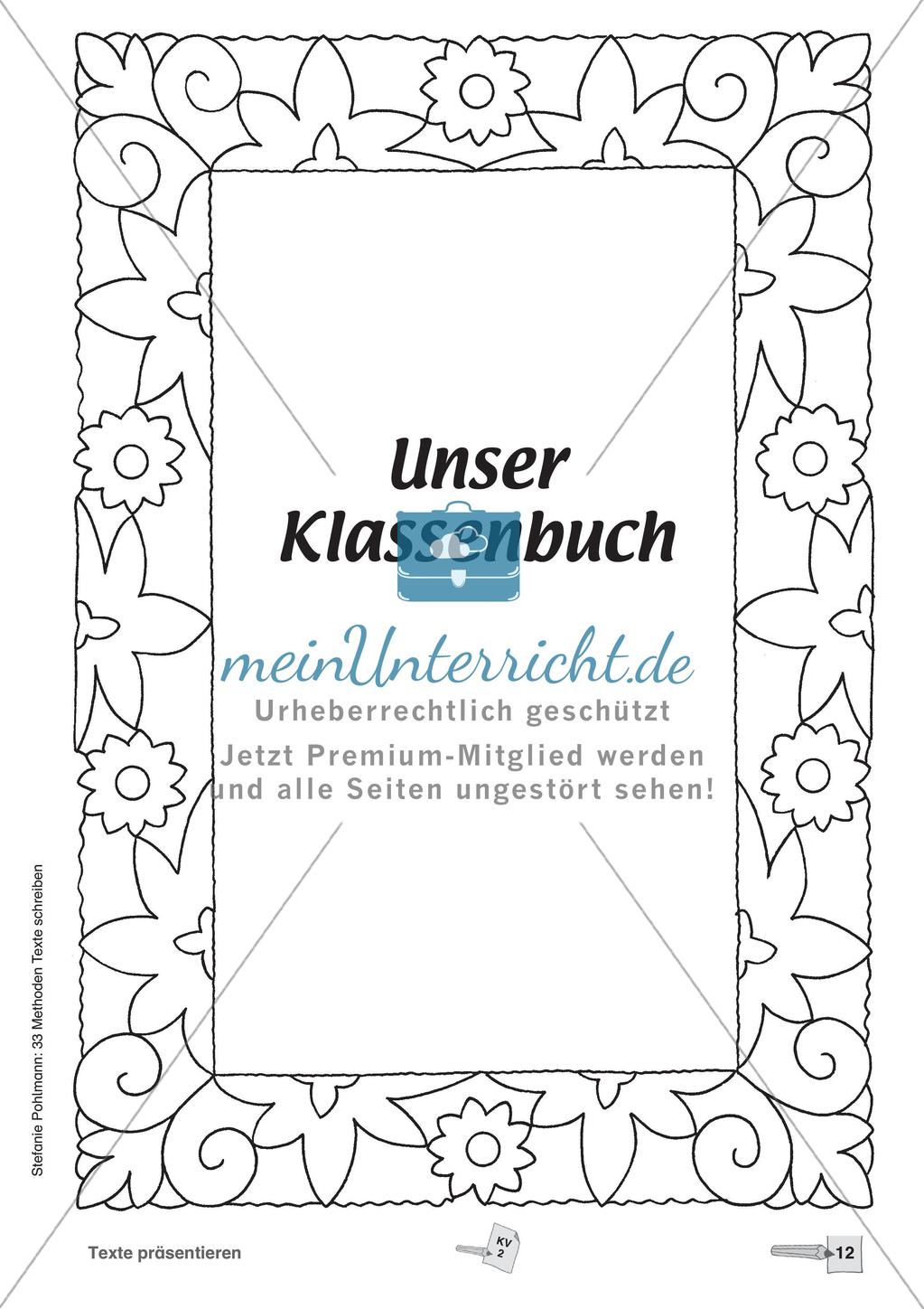 Methodensammlung: Texte präsentieren Preview 14