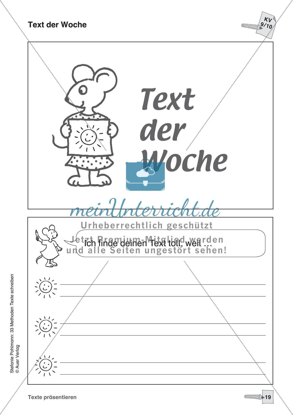 Methodensammlung: Texte präsentieren Preview 21