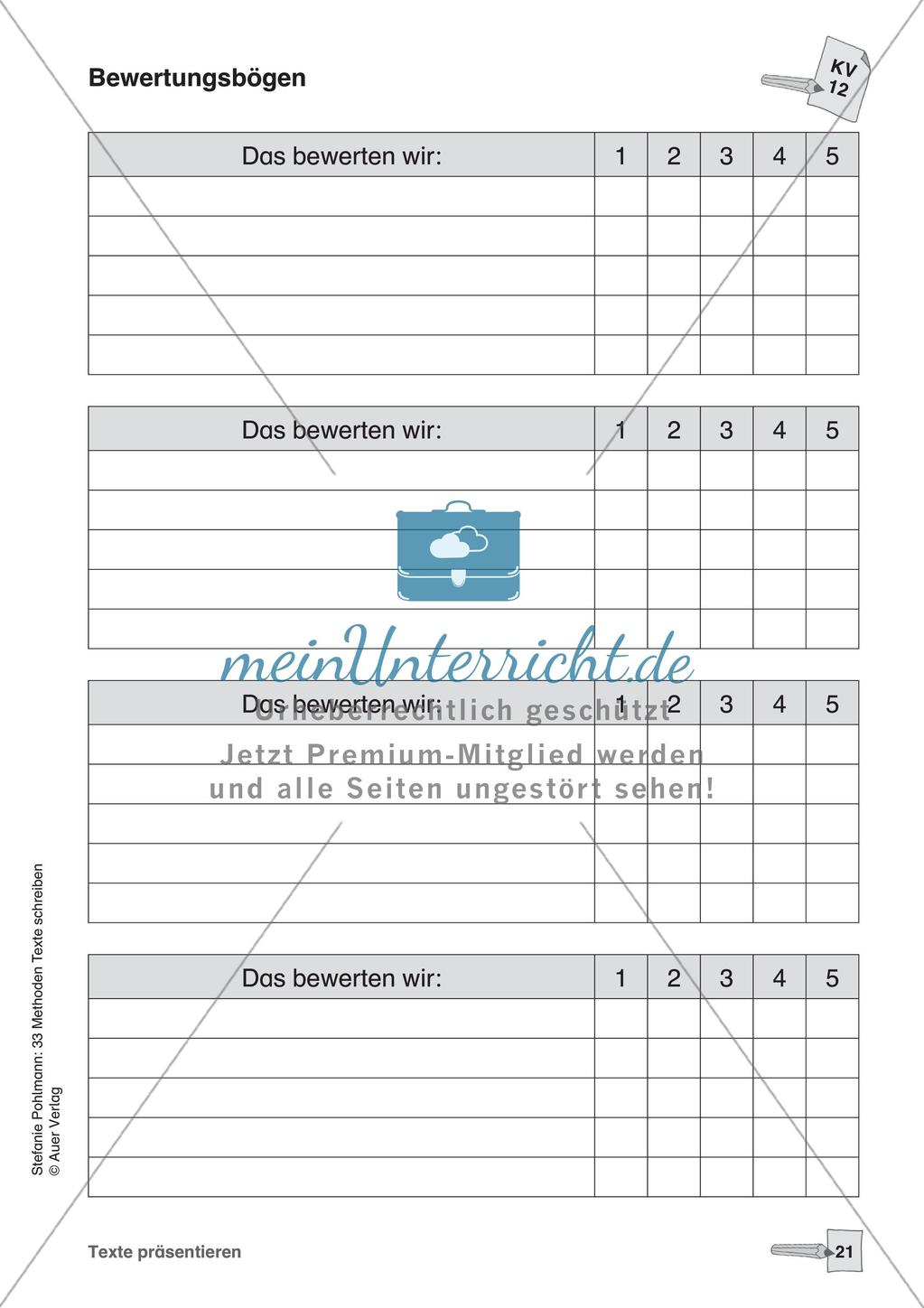 Methodensammlung: Texte präsentieren Preview 23