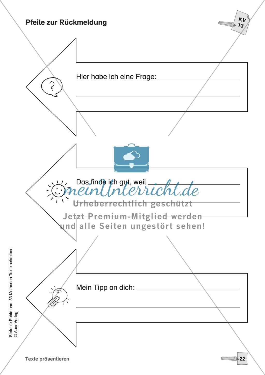 Methodensammlung: Texte präsentieren Preview 24