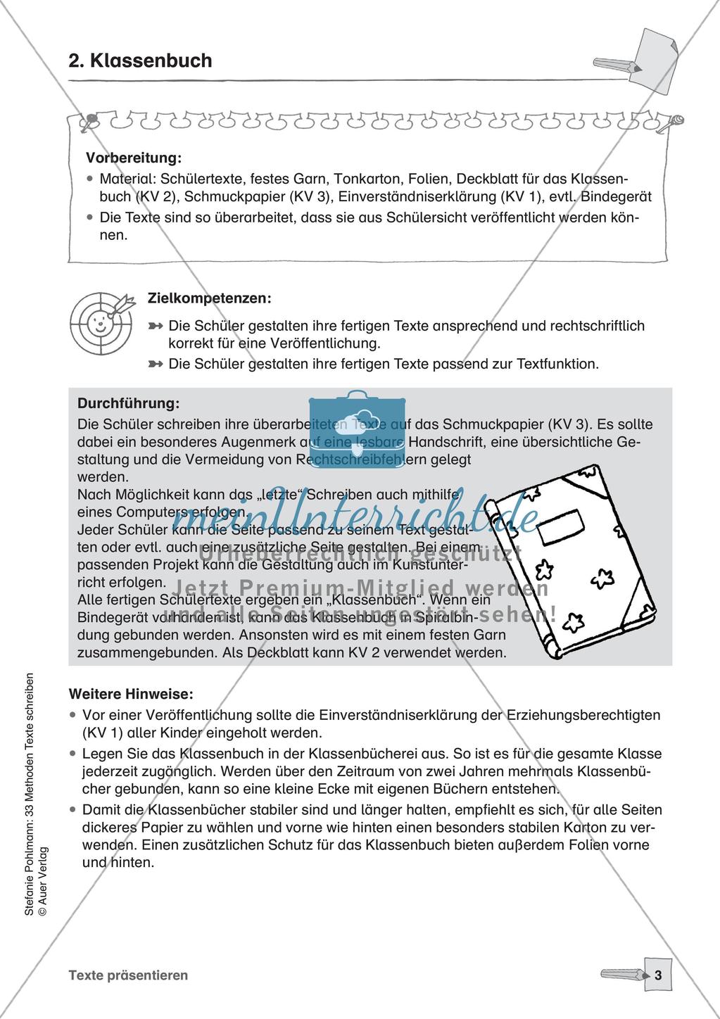 Methodensammlung: Texte präsentieren Preview 5