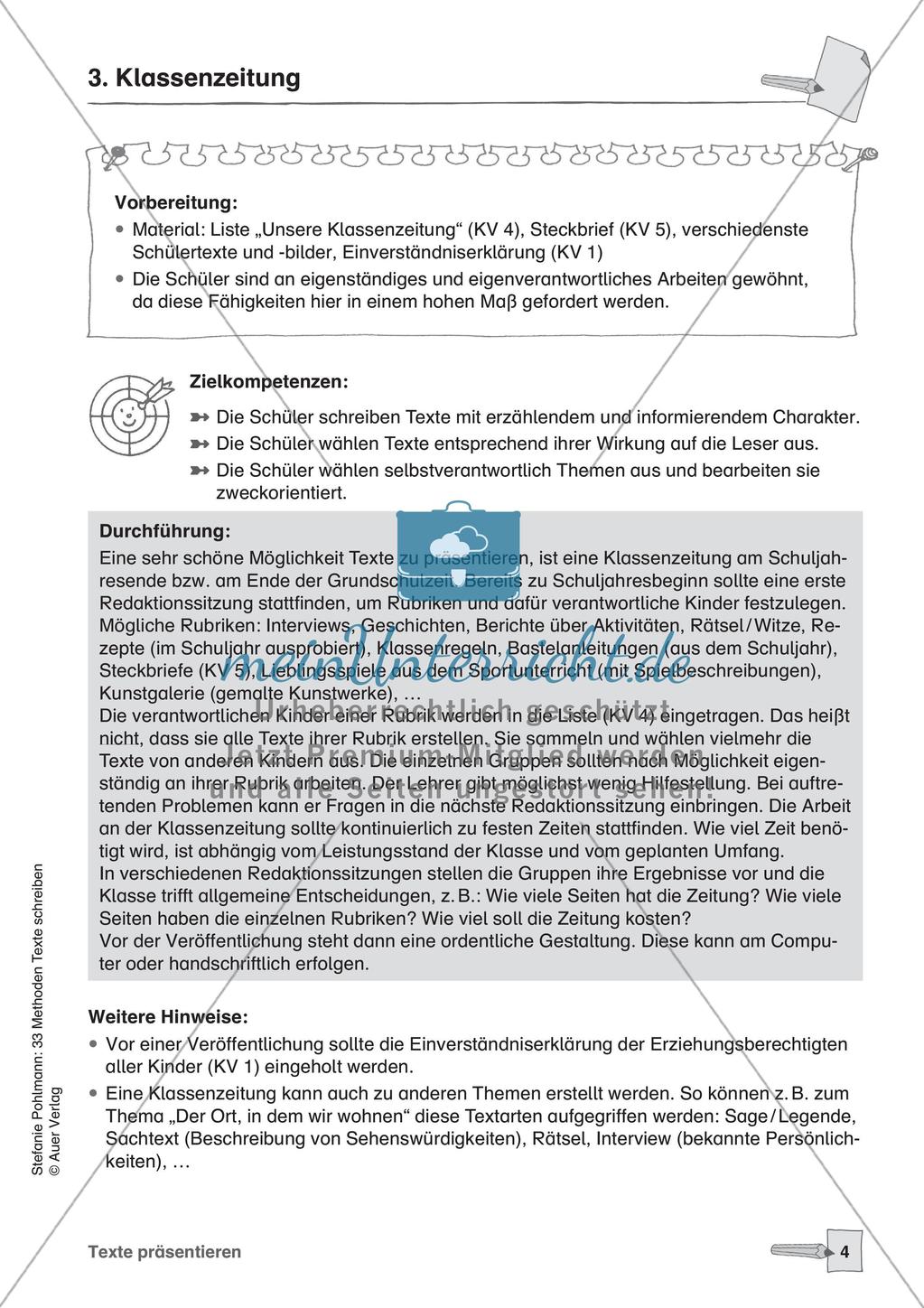 Methodensammlung: Texte präsentieren Preview 6