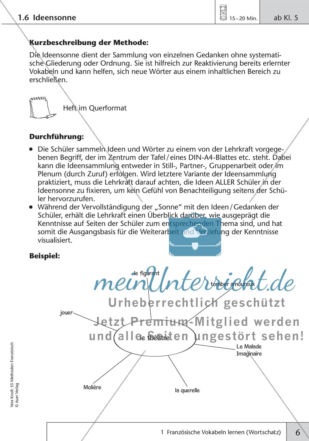 Methoden: Wortschatz Preview 8