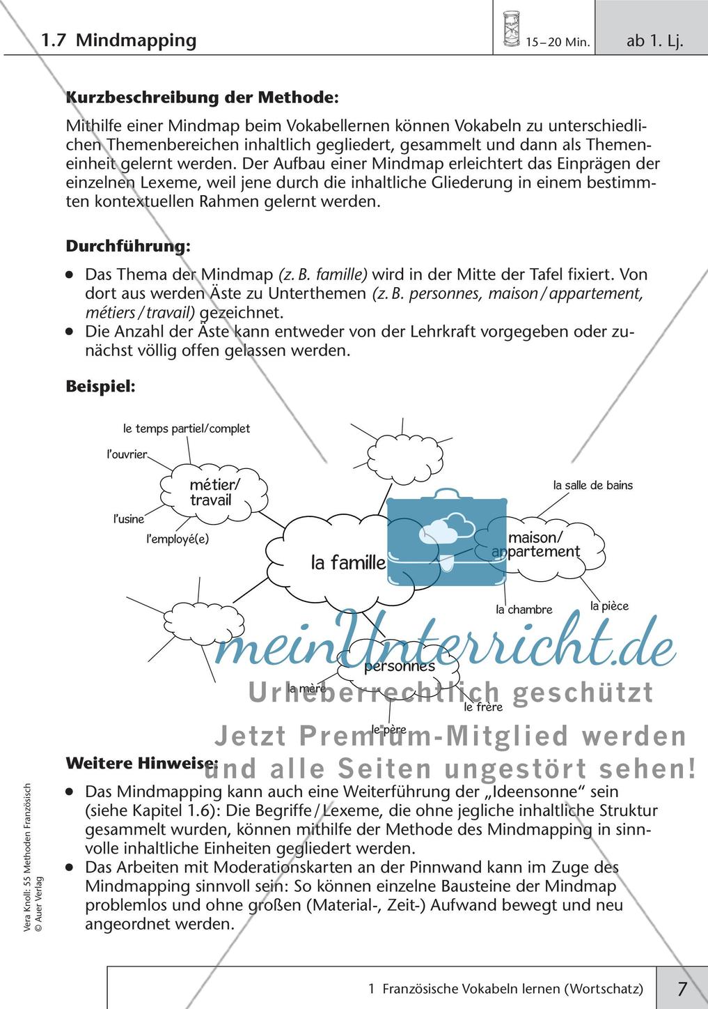 Methoden: Wortschatz Preview 9