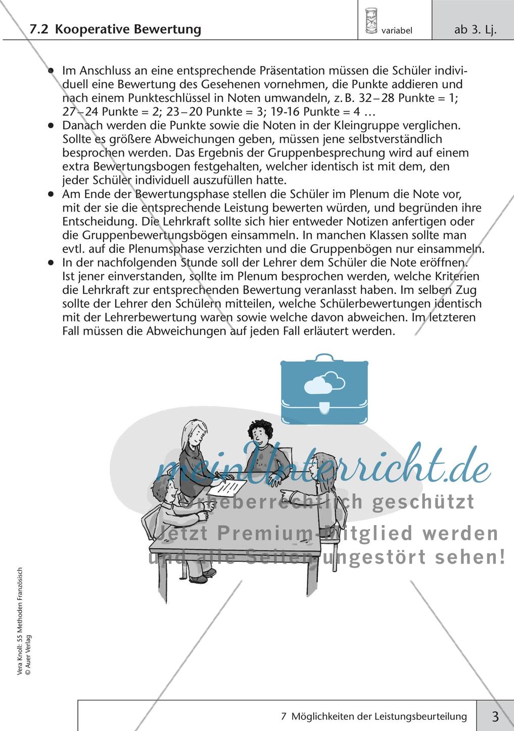 Methoden: Leistungsbeurteilung Preview 5