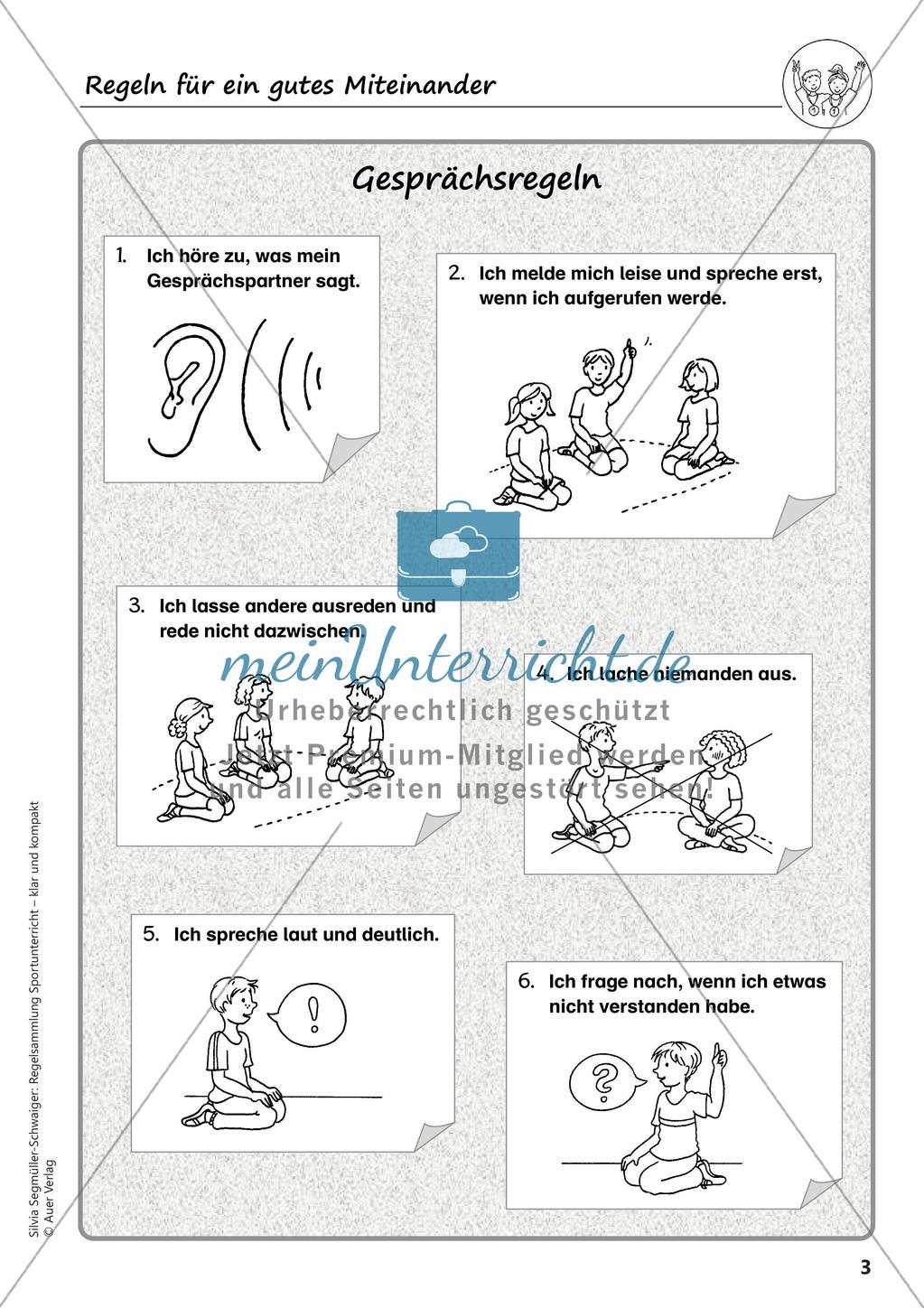 Regelsammlung: Gutes Miteinander Preview 5