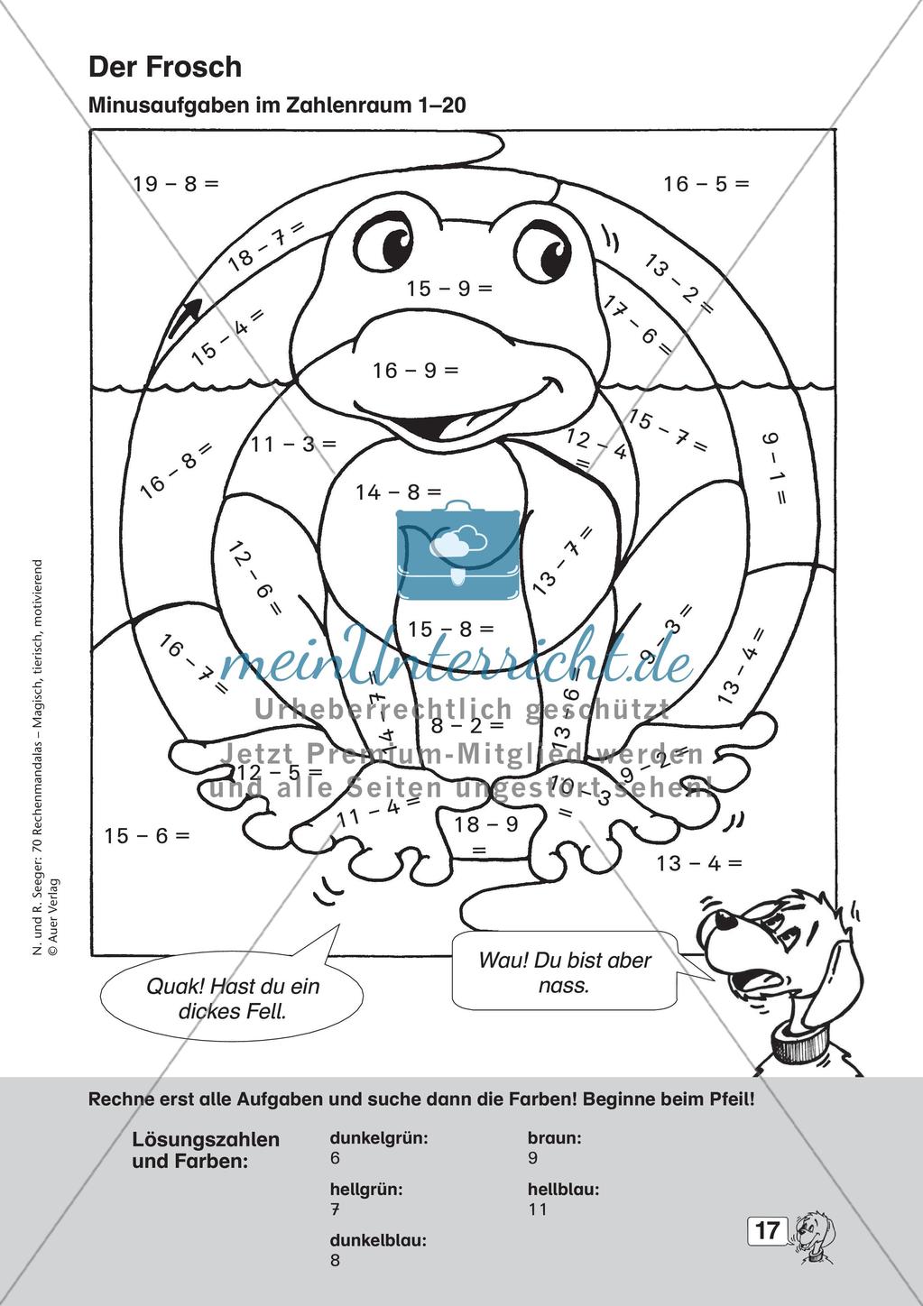 Rechenmandalas im Zahlenraum 20 Preview 19
