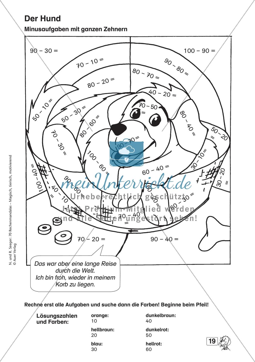 Rechenmandalas im Zahlenraum 20 Preview 21
