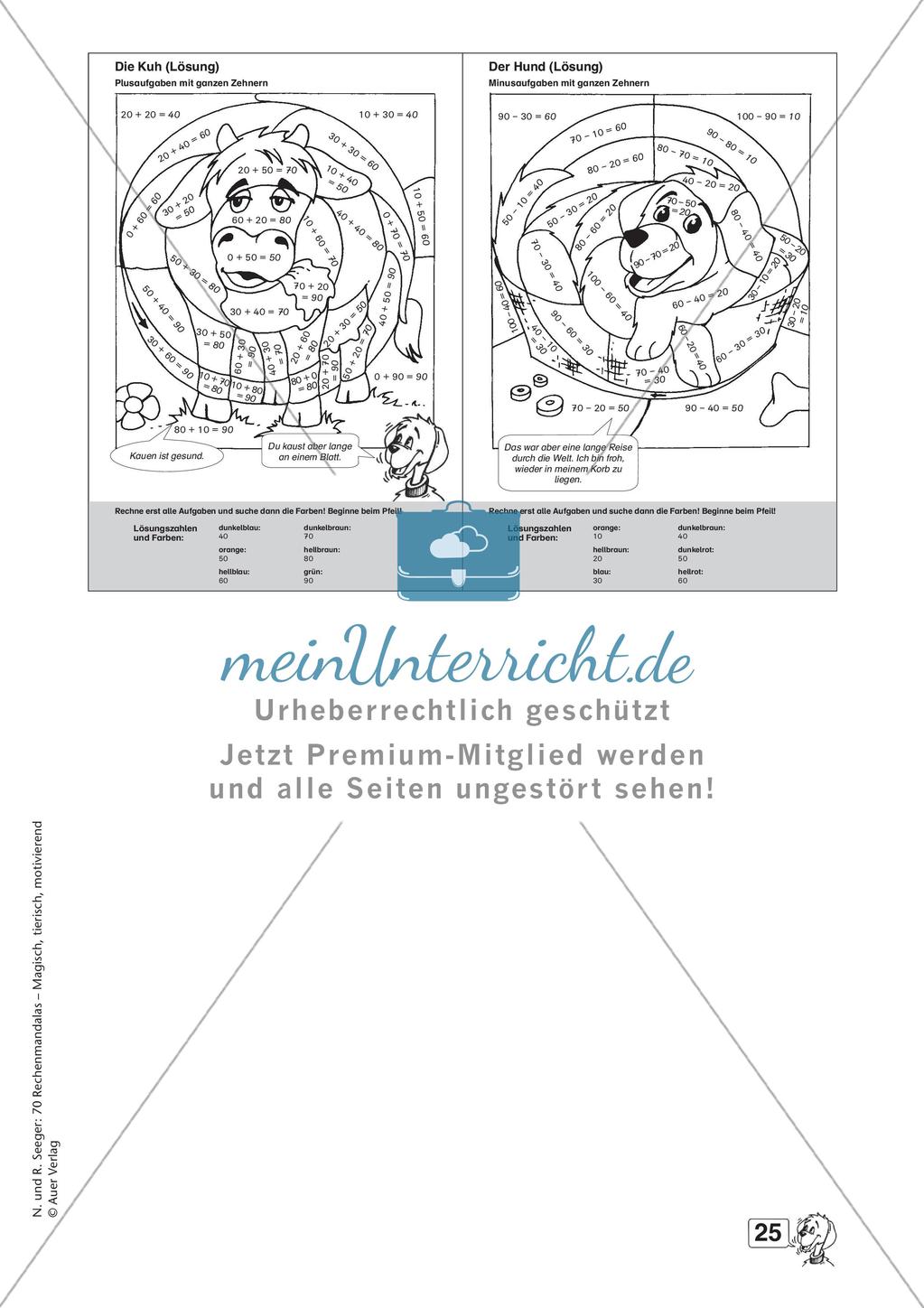 Rechenmandalas im Zahlenraum 20 Preview 27