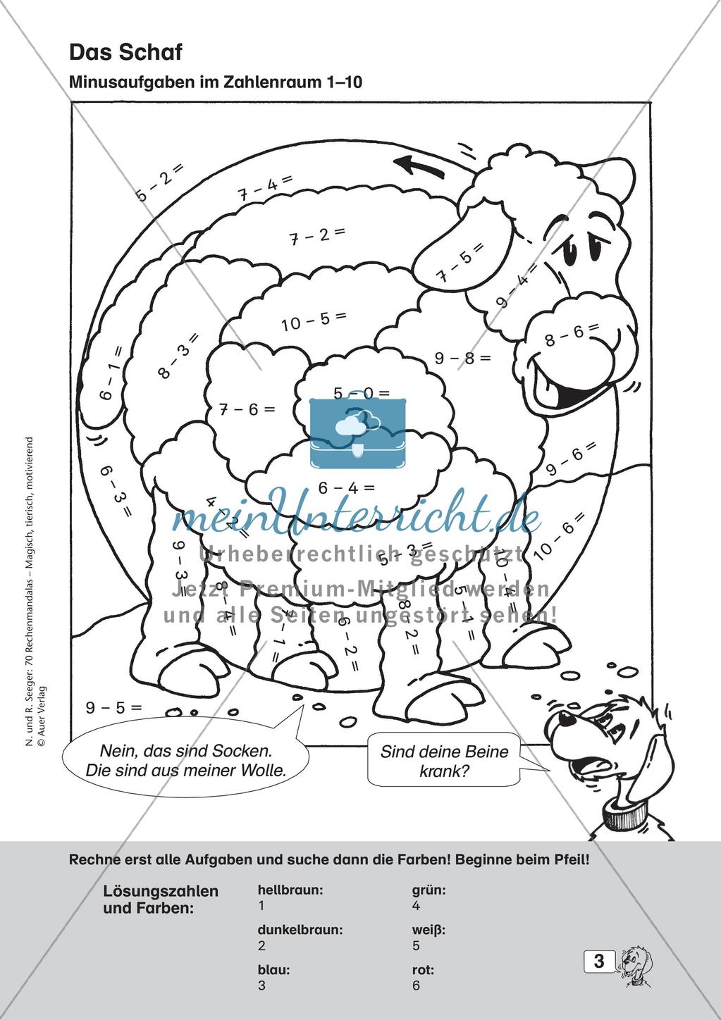 Rechenmandalas im Zahlenraum 20 Preview 5