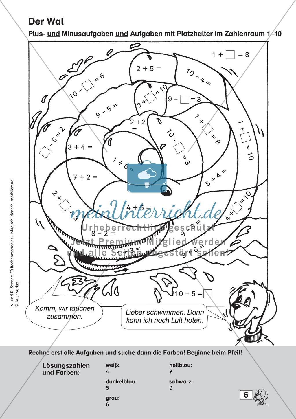 Rechenmandalas im Zahlenraum 20 Preview 8