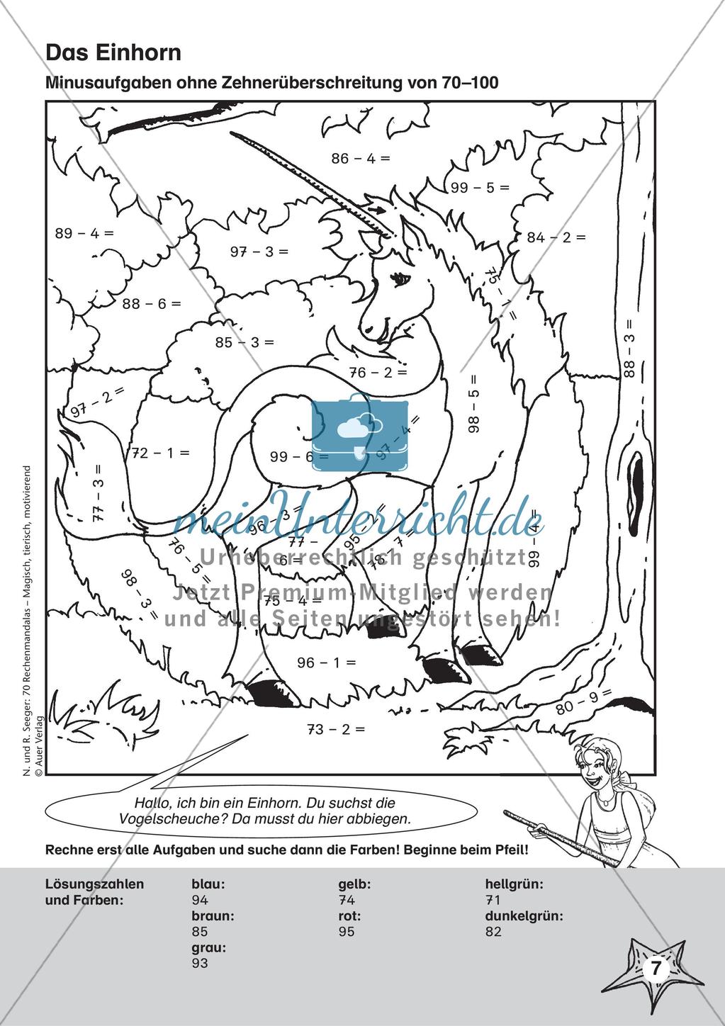 Rechenmandalas im Zahlenraum 100 Preview 9