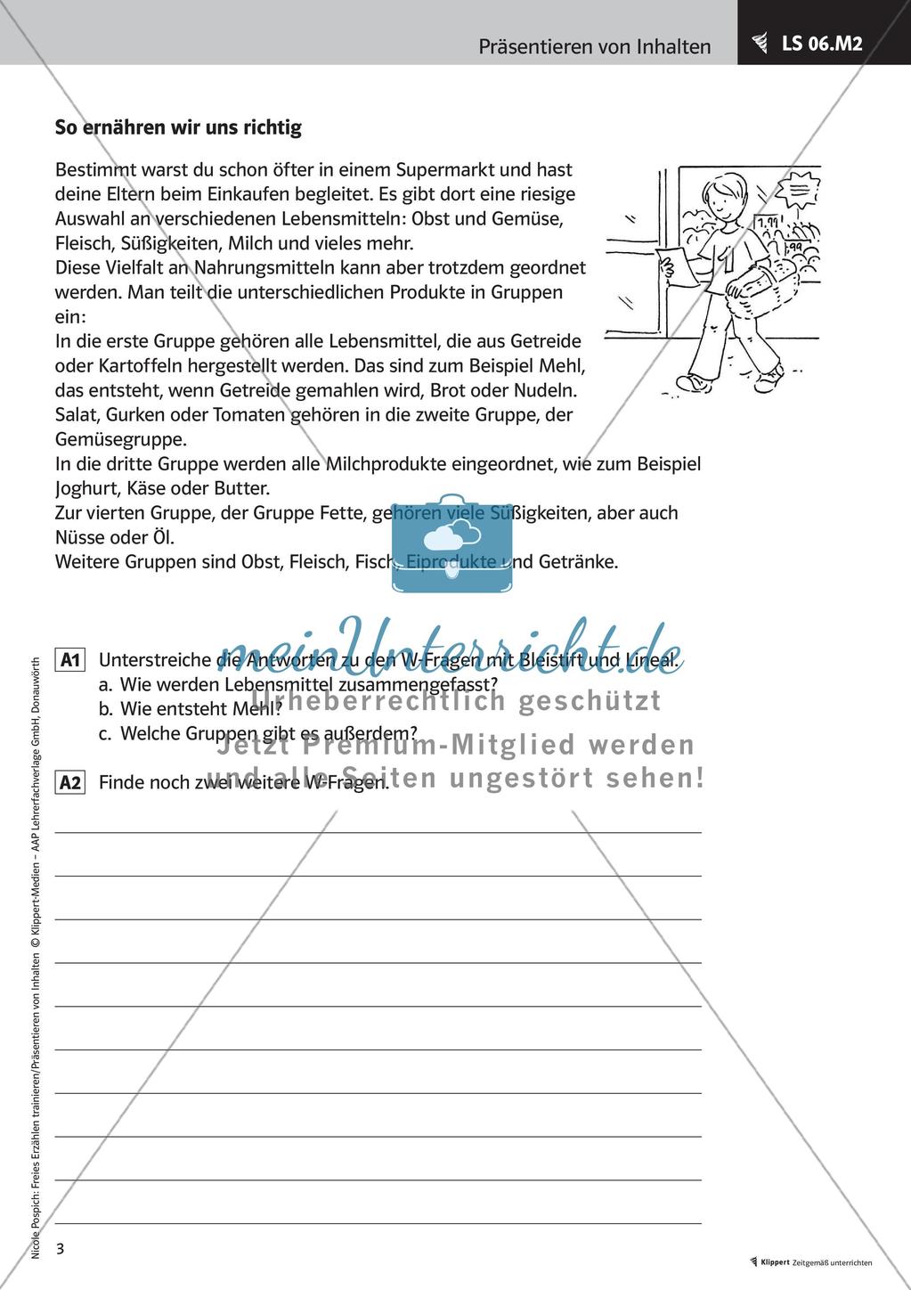 Erschließung von Sachtexten Preview 5