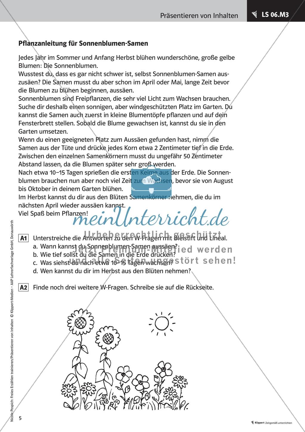 Erschließung von Sachtexten Preview 7