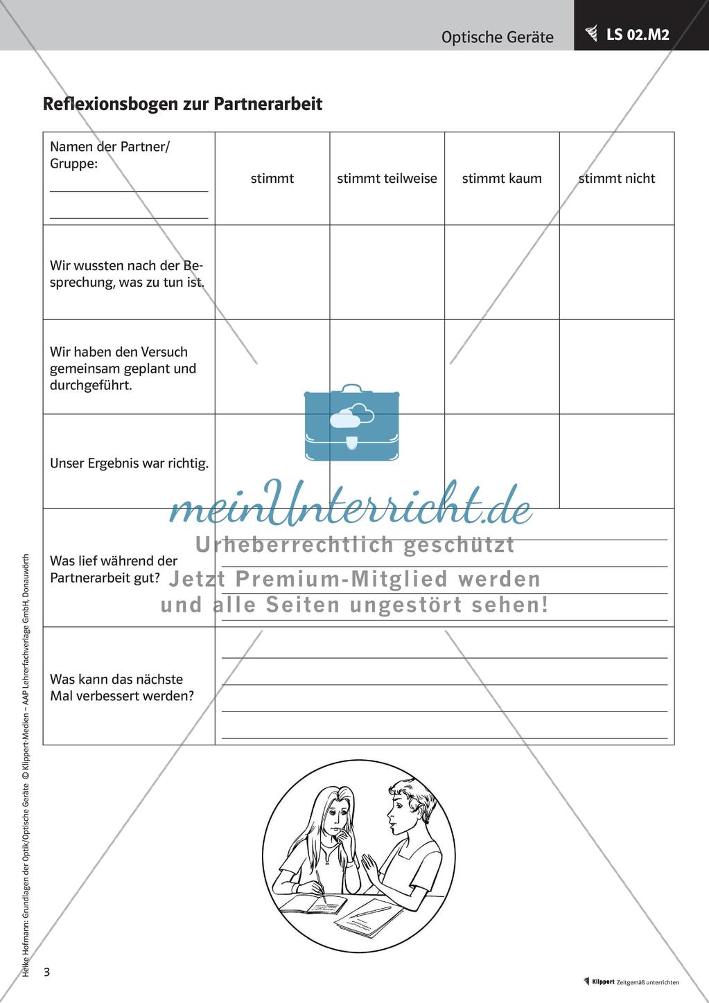 Optik: Bildentstehung bei Linsen und im menschlichen Auge Preview 5