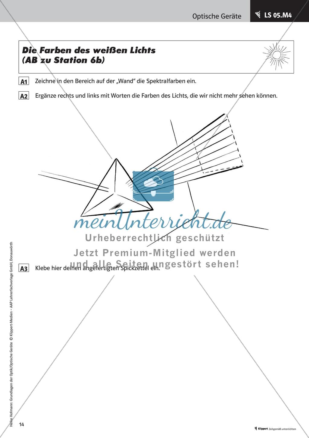 Optik: Stationenrallye zu Lupe, Fotoapparat und Co. Preview 16
