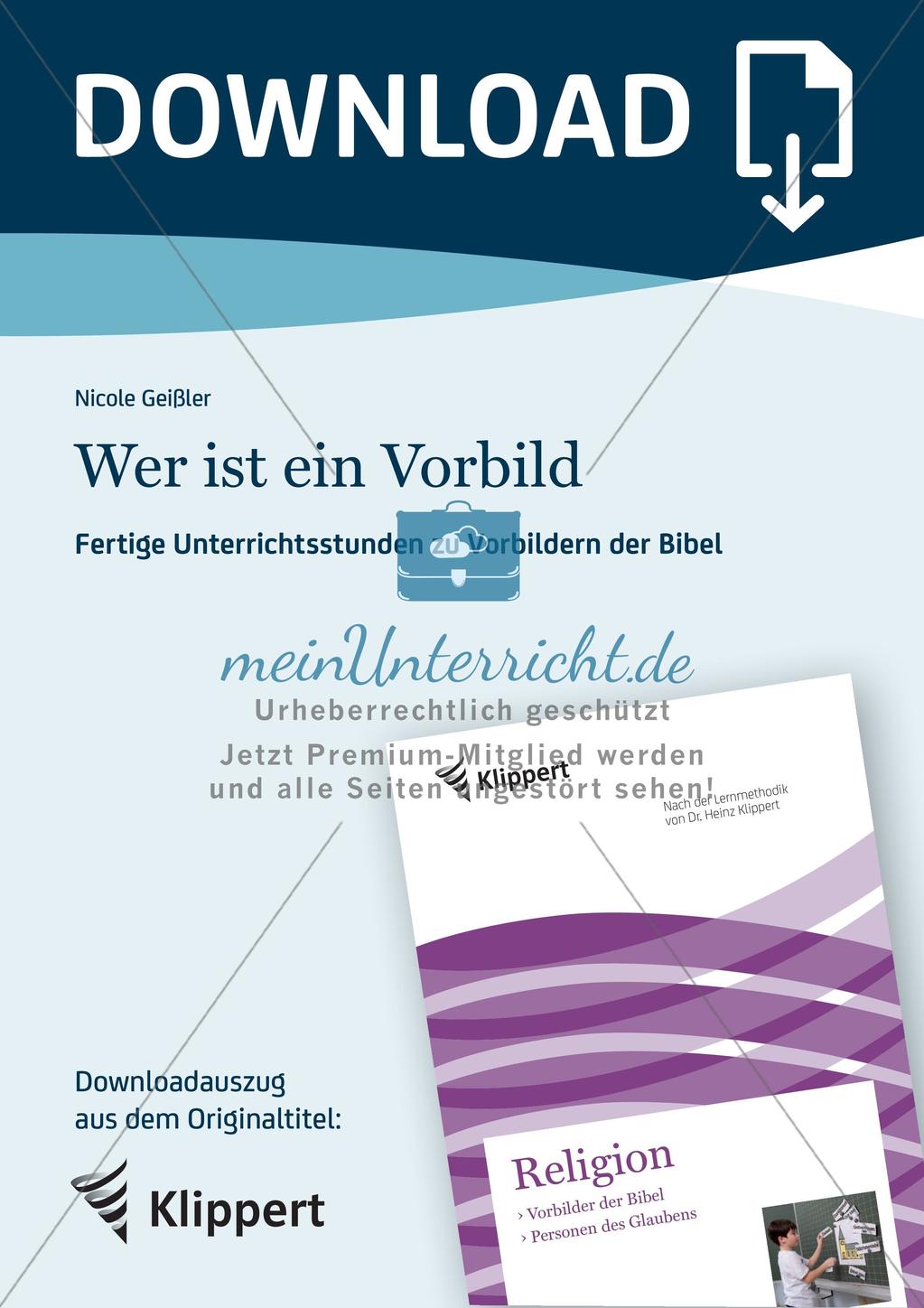Vorbilder der Bibel Preview 1