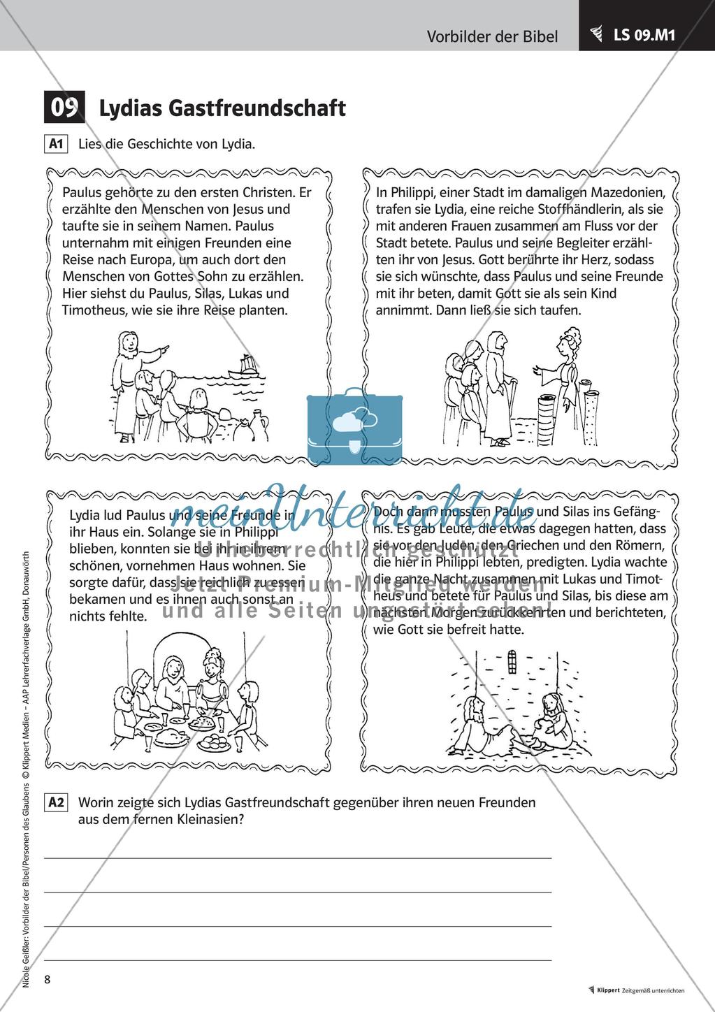 Vorbilder der Bibel: Salomo, Ester und Lydia Preview 10