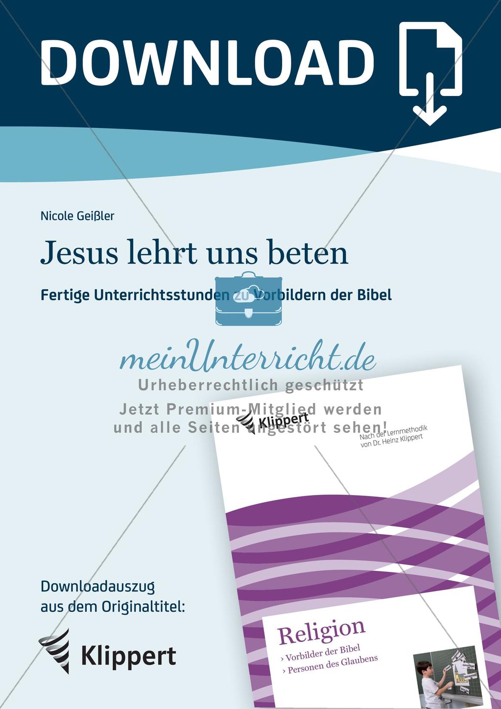 Gebete und deren Bedeutung Preview 1