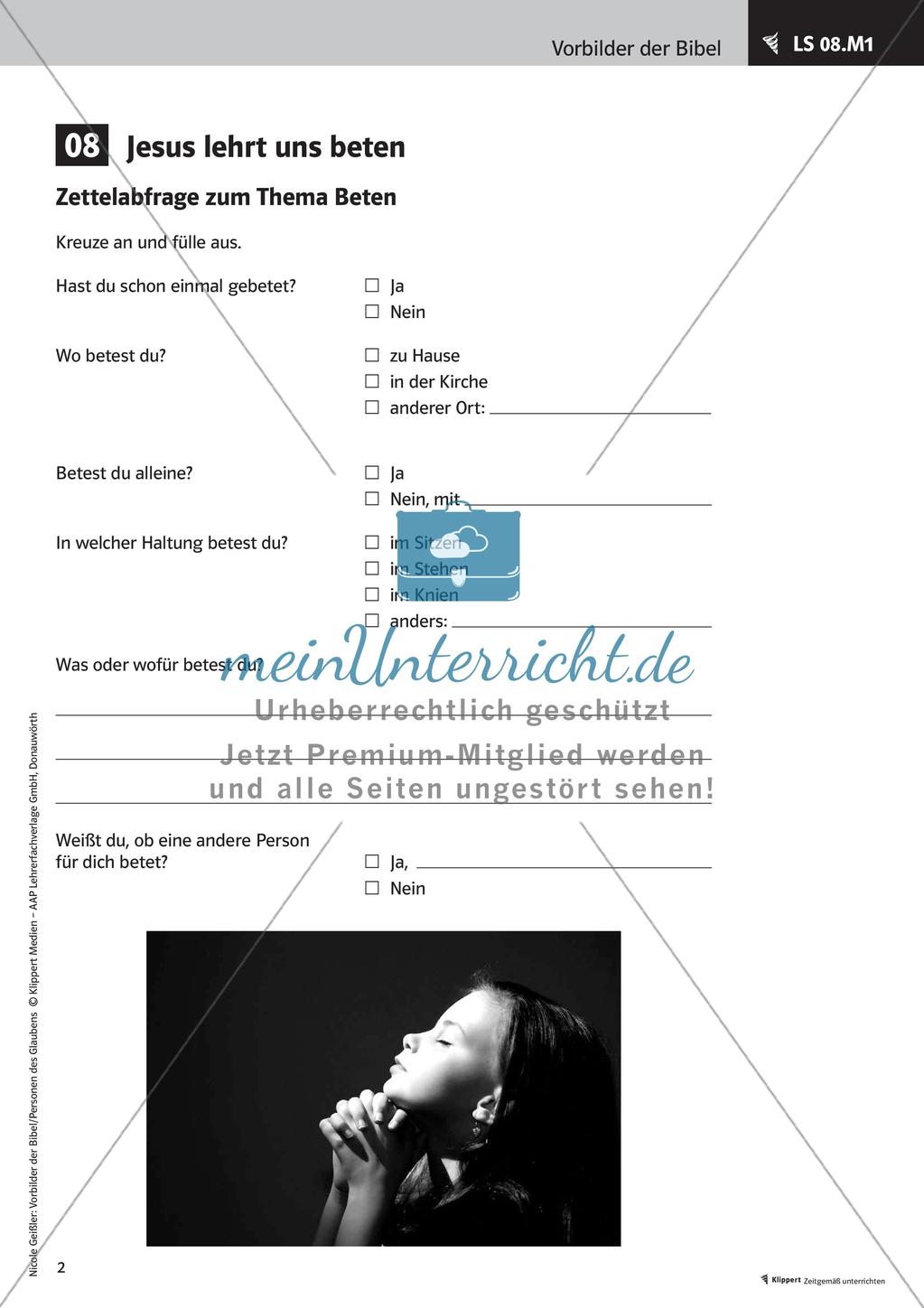 Gebete und deren Bedeutung Preview 4